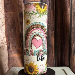 Colorful Grandma Life Tumbler